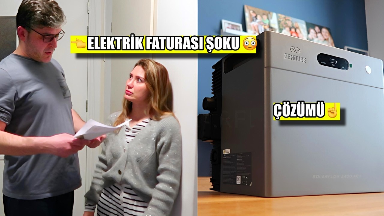 Elektrik Faturaları Uçtu mu? ⚡ Evde Enerji Depolama | Zendure SolarFlow 2400 AC+