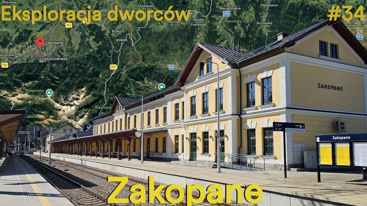 Eksploracja dworców #34 - Zakopane oraz incydent w Krośnie