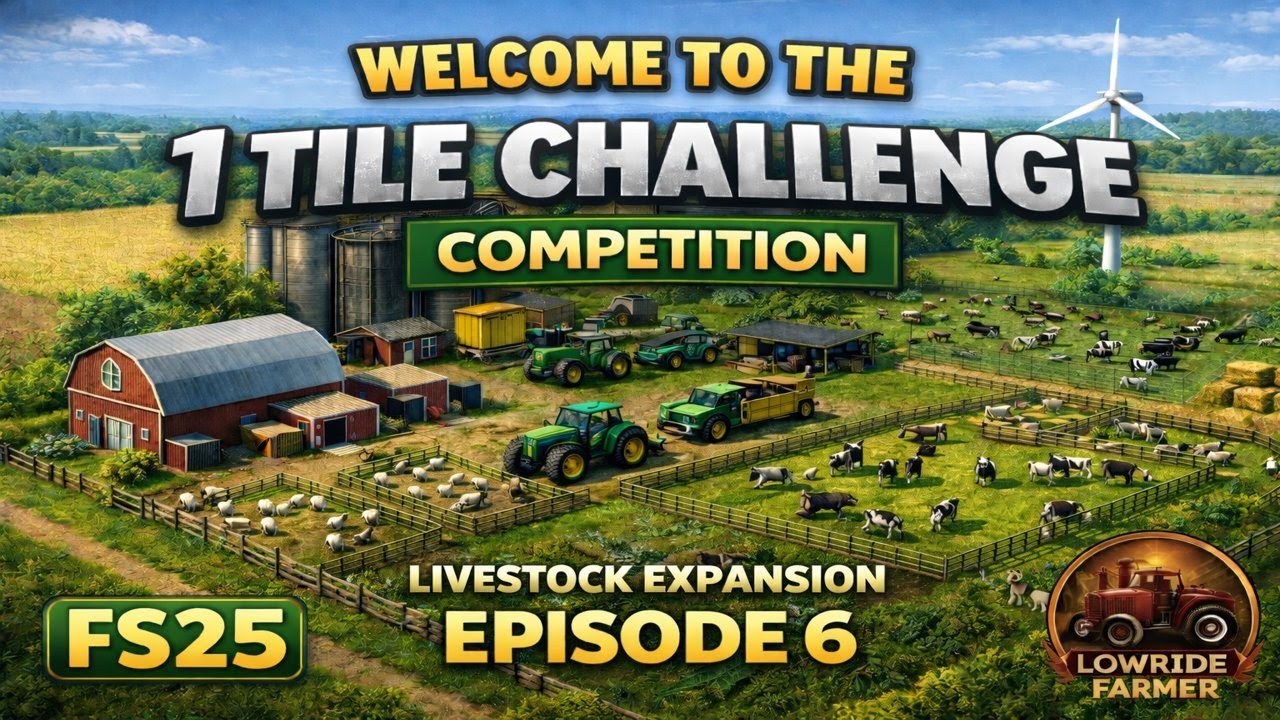 FS25 -1 Tile Competition Challenge Ep 6