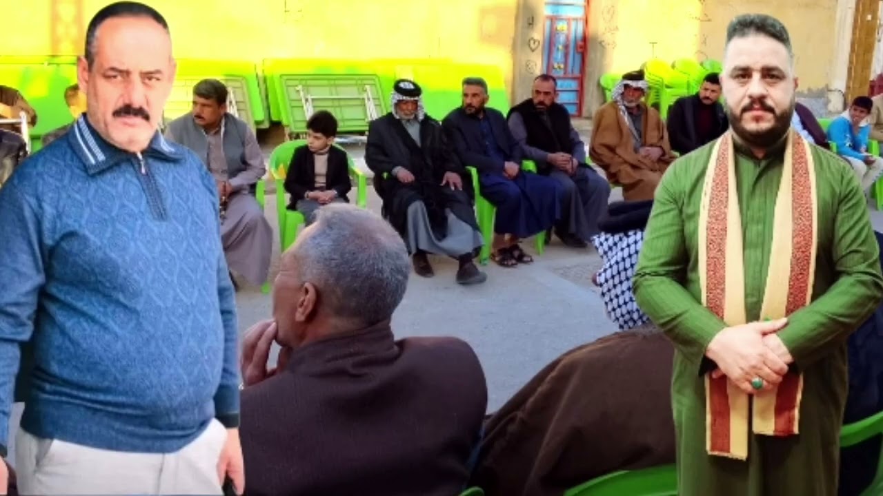 سابع المرحوم عادل جاسم زريف الغريباوي / ارتقى المنبر الشيخ الناعي أبو مودة الزركاني 