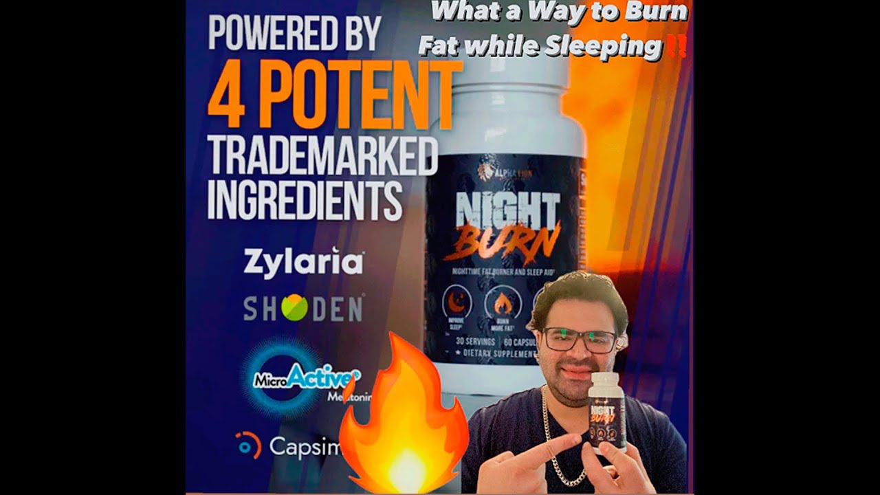*Non-Stim Fat-Burner* Night Burn-Pills Review!!!
