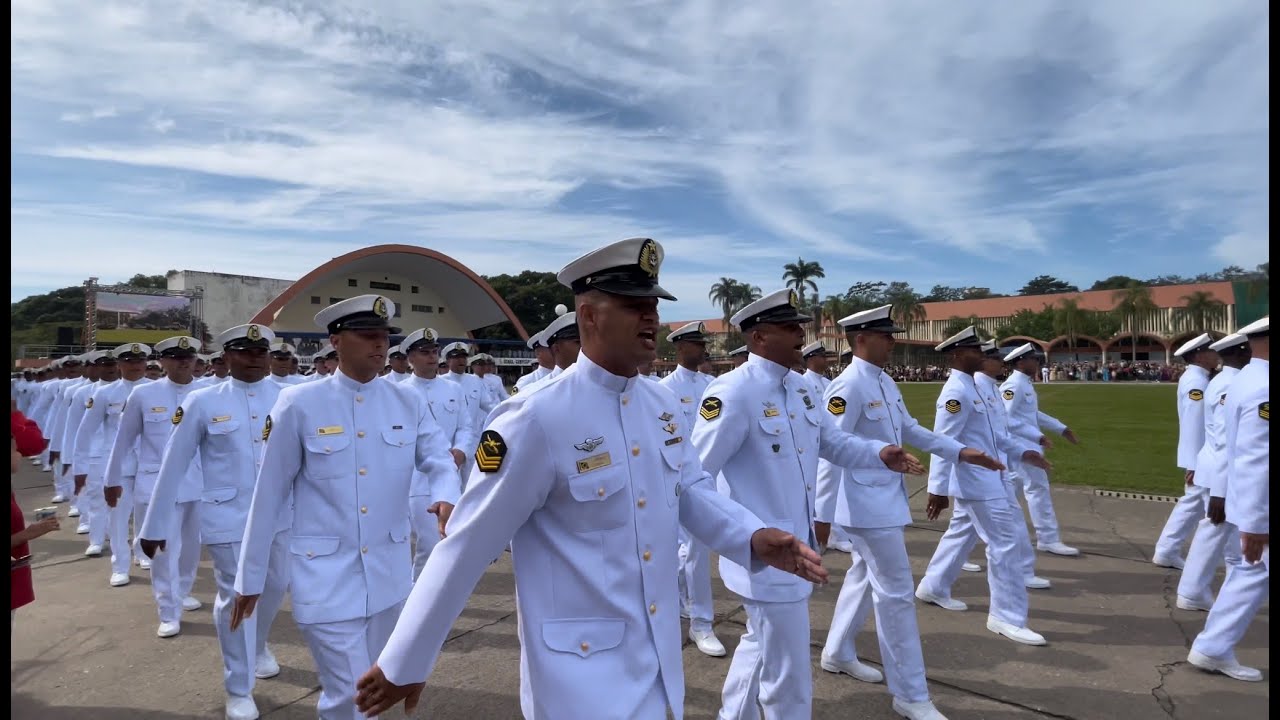 Formatura Dos Sargentos Fuzileiros Navais 2022 da Marinha do Brasil  & Banda Marcial do CFN.