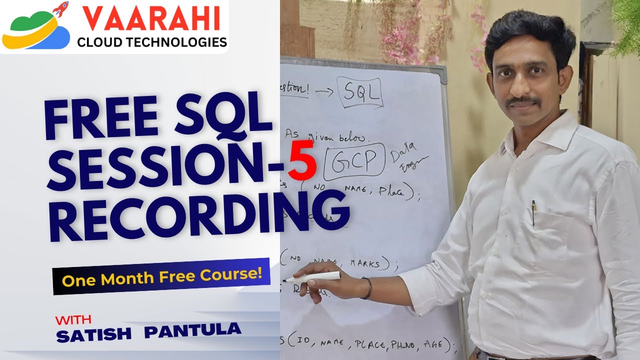 Comprehensive Guide to SQL Commands: DDL & DML | Vaarahi Cloud Technologies, Hyderabad