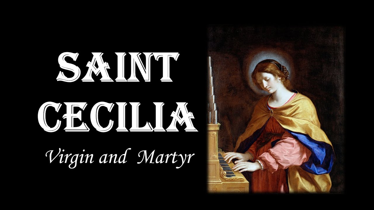 Saint Cecilia - patron of musicians