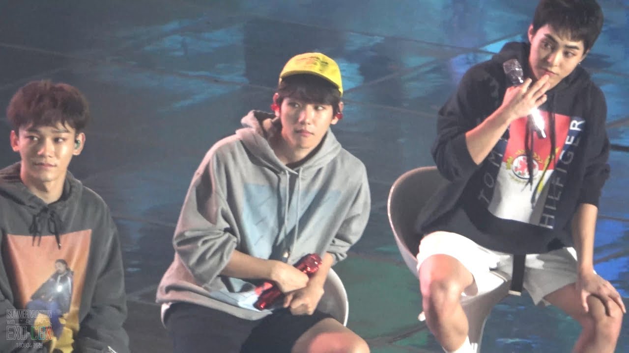 180804 EXO-CBX fanmeeting_ 입국신고서 #2 (xiumin/시우민)