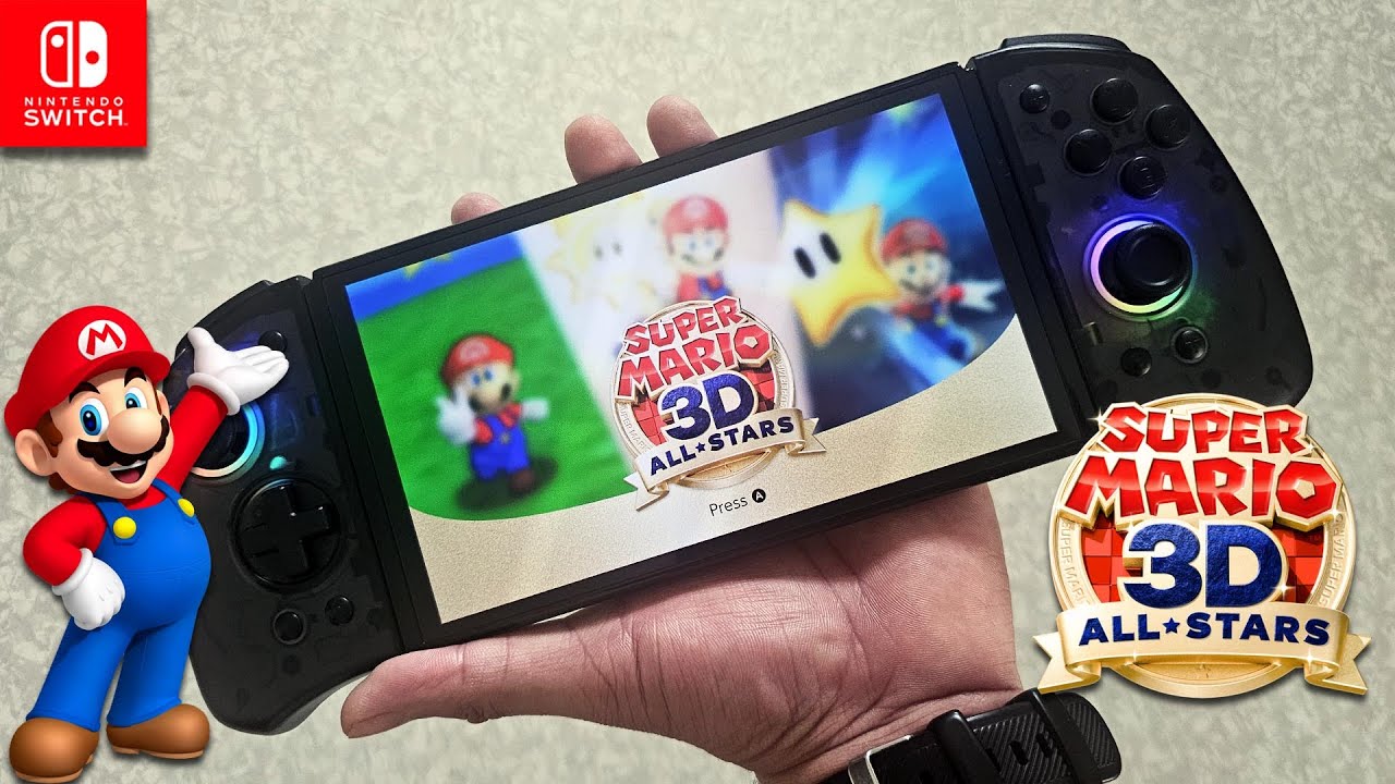Super Mario 3D All-Stars - Nintendo Switch Oled GamePlay