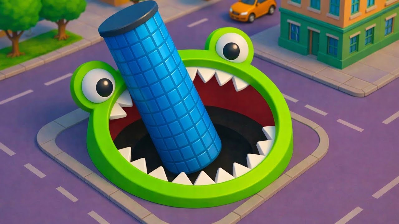 Hole .io Gameplay 