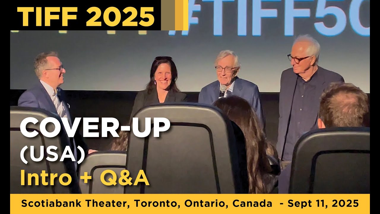 Cover-Up (USA; 2025) TIFF Intro +Q&A  w/ Laura Poitras, Mark Obenhaus, and journalist Seymour Hersh