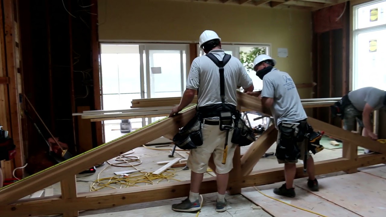 On The Job: Hanging Exposed Trusses