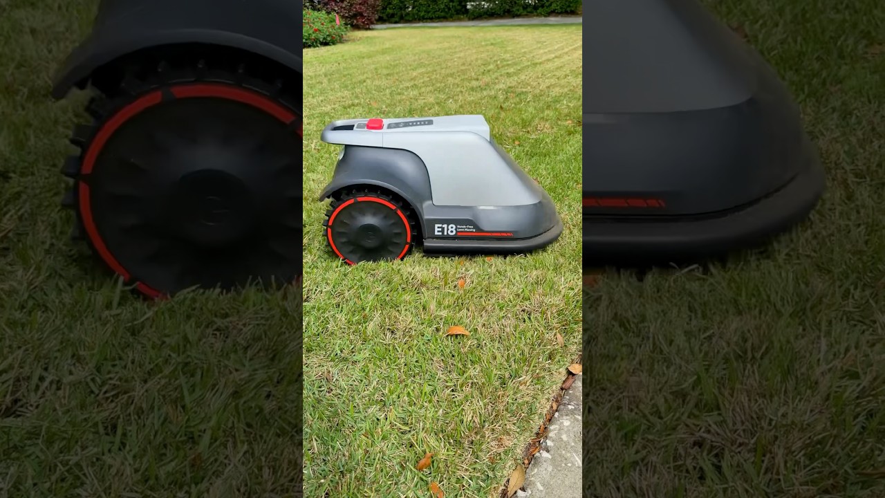 Why Mow? Let eufy E18 Robot Lawnmower Do It For You. #shoplife #eufy