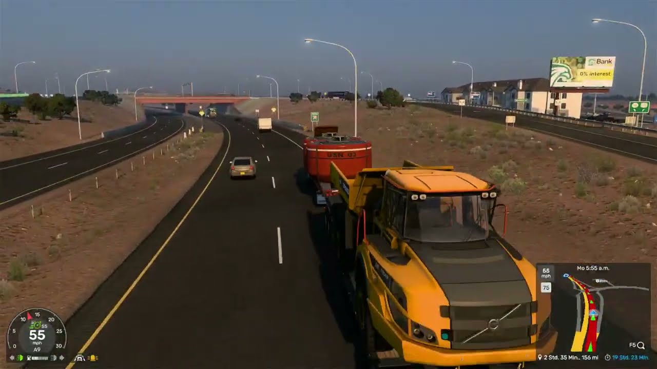 ATS v 1.58# On The Road  Route I-40
