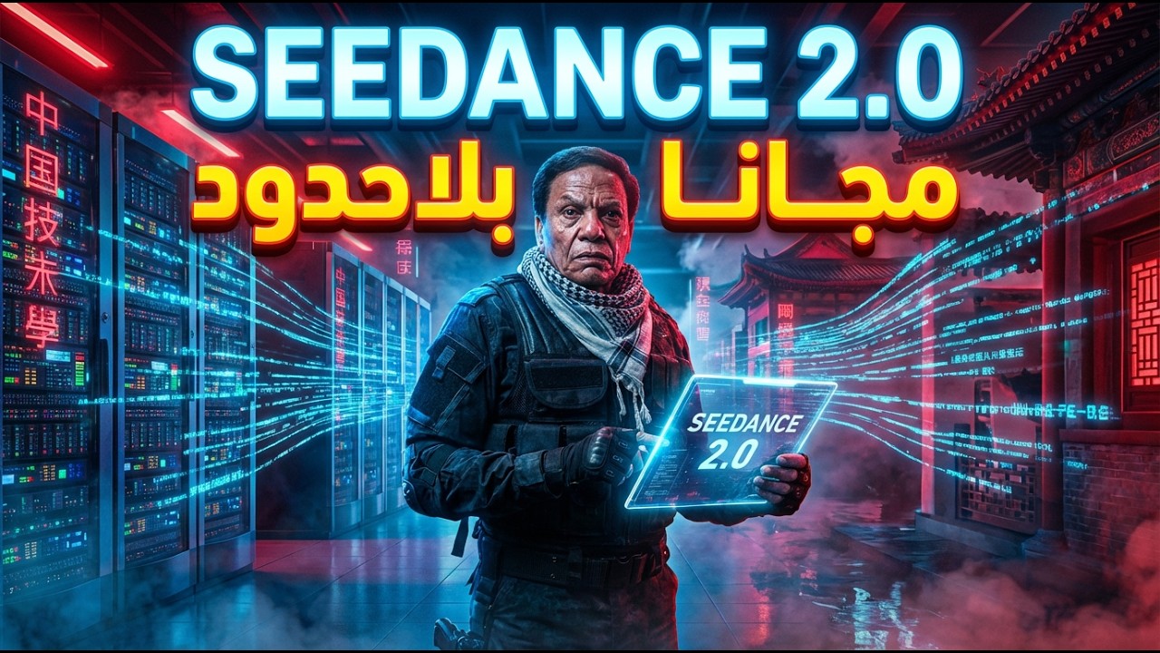 مجاناً من قلب الصين ازاى تستخدم اقوى موديل لأنشاء فيديو بالذكاء الاصطناعي | Seedance 2.0 for free