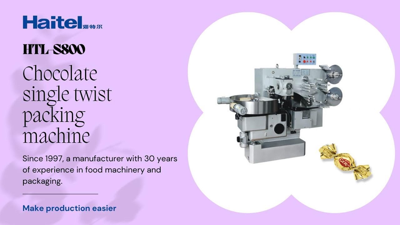 Are you looking for a chocolate single twist packing machine?