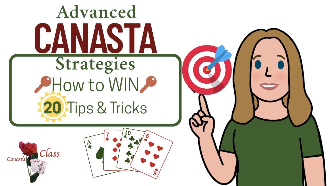 How To Win At Canasta: Advanced & Tricks 20 Strategies for Canasta #canasta