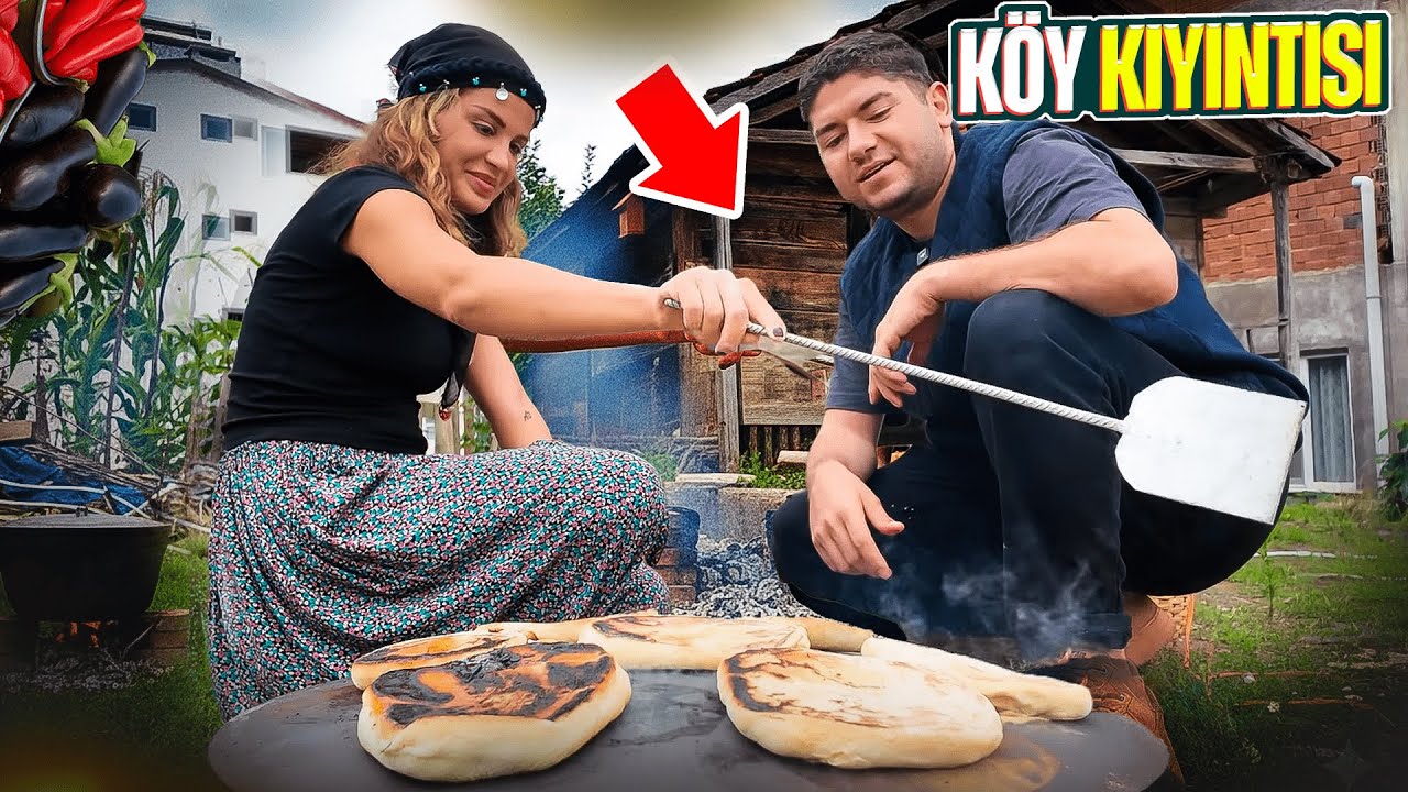 KÖY KIYINTISI | KARA KAZANDA TAVUK, BAZLAMA VE SOHBET