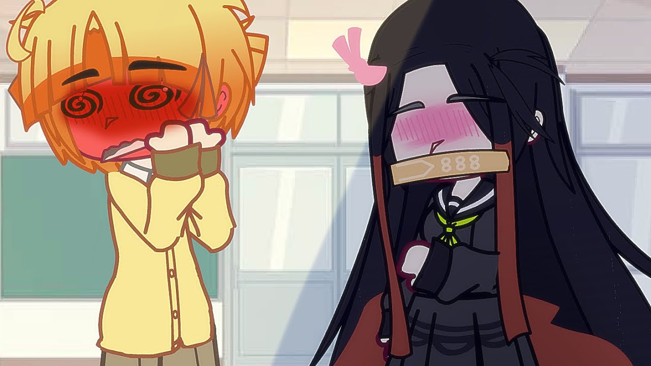 “ I dare you to.. “ // Gacha trend // KnY // Kimetsu Academy // ZenNezu