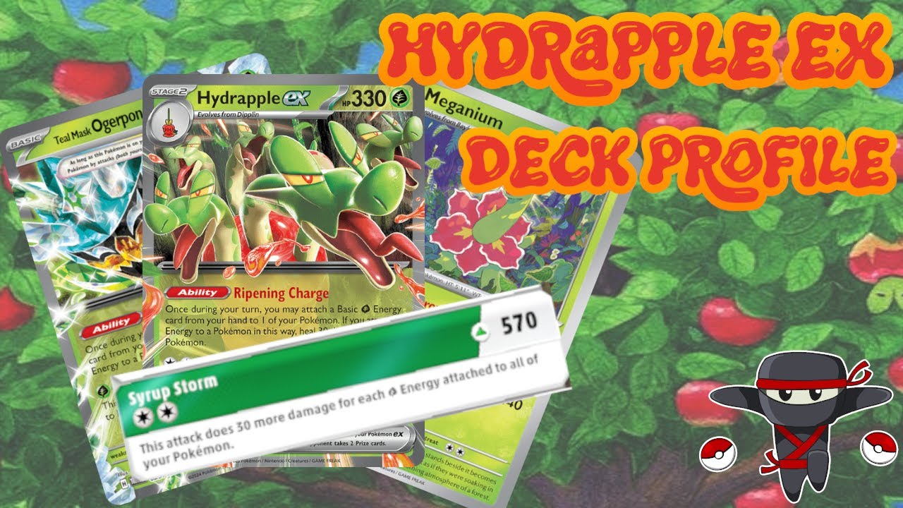 Hydrapple ex is the Best Grass deck... Unlimited Damage!