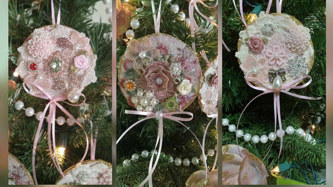 Великолепные рождественские украшения в викторианском стиле! 🎄