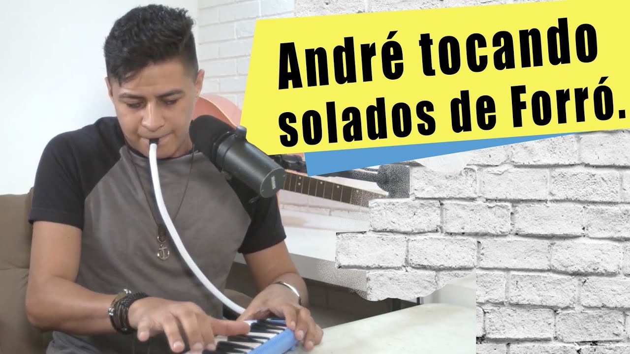 André Teclas Tocando Solados de Forró -Cunversa é essa Podcast.