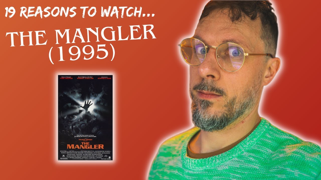 The Mangler (1995) *movie review* 19 reasons to watch this TERRIBLE Tobe Hooper film!