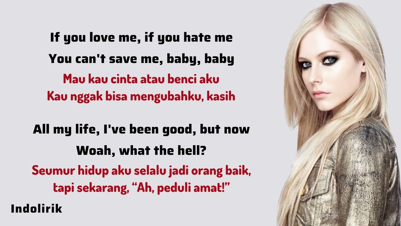 What the Hell - Avril Lavigne | Lirik Terjemahan Indonesia