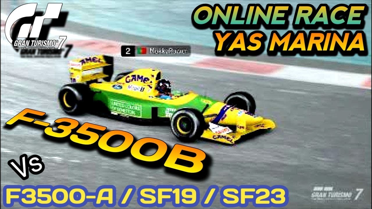 Gran Turismo 7 • MokkaPower • Online Race: F3500-B • Yas Marina • Gameplay #192