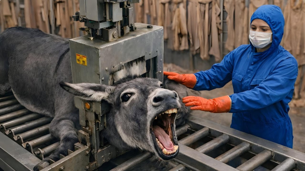 Inside a Modern Leather Shoe Factory: From Donkey Hide to Premium Shoes (Full Process)