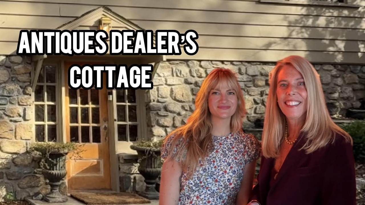Historic Cottage Tour With Designer & Antiques Dealer Emily Hyatt | North Salem, NY #historichomes