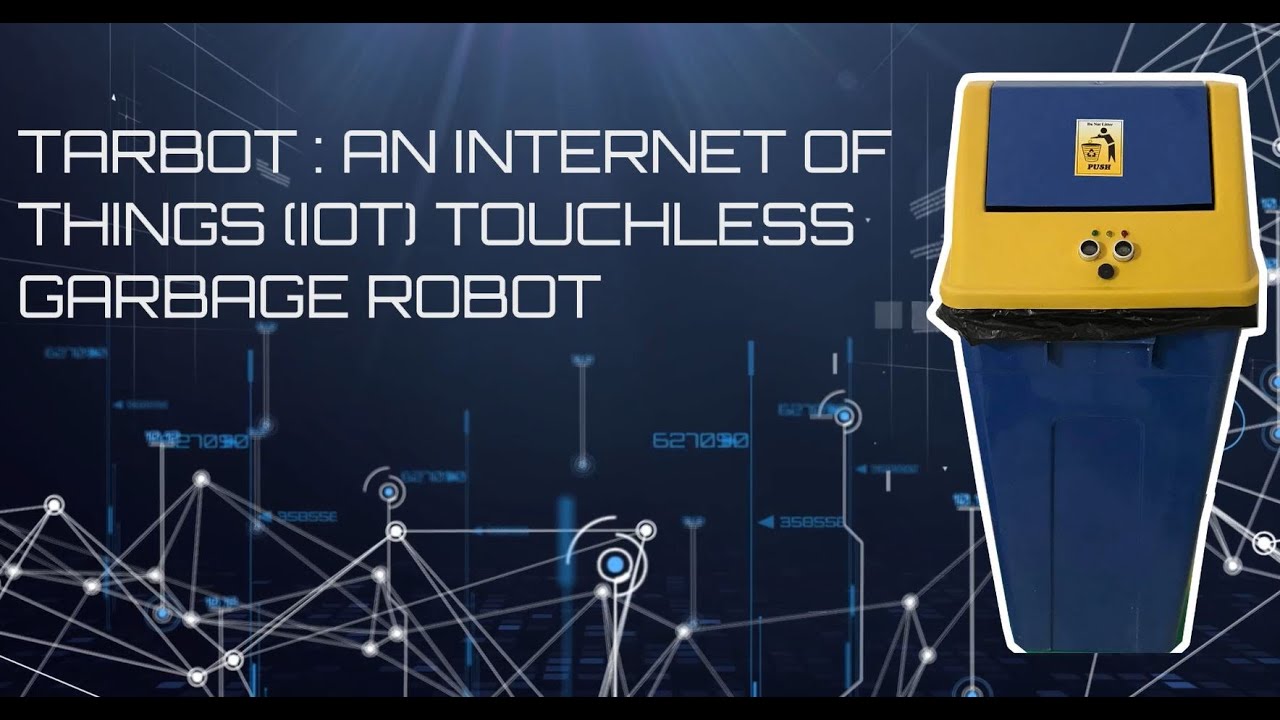 Internet of Things (IoT) Touchless Garbage Robot | Turn your garbage bin into a smart robot!