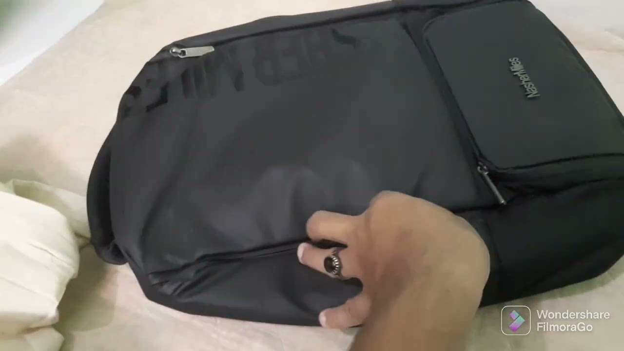 nasher miles backpack amazon unboxing #laptopbag laptop bagnasher miles backpack👌👌👌