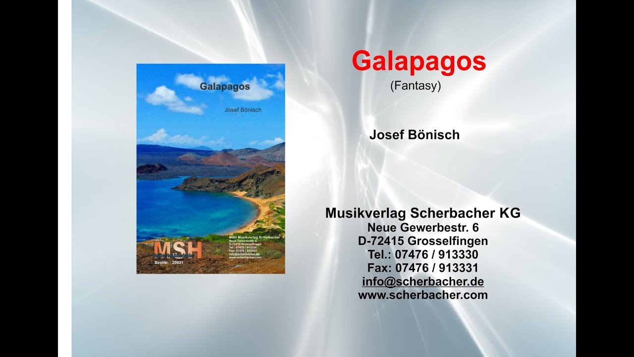 Galapagos | Musikverlag Scherbacher
