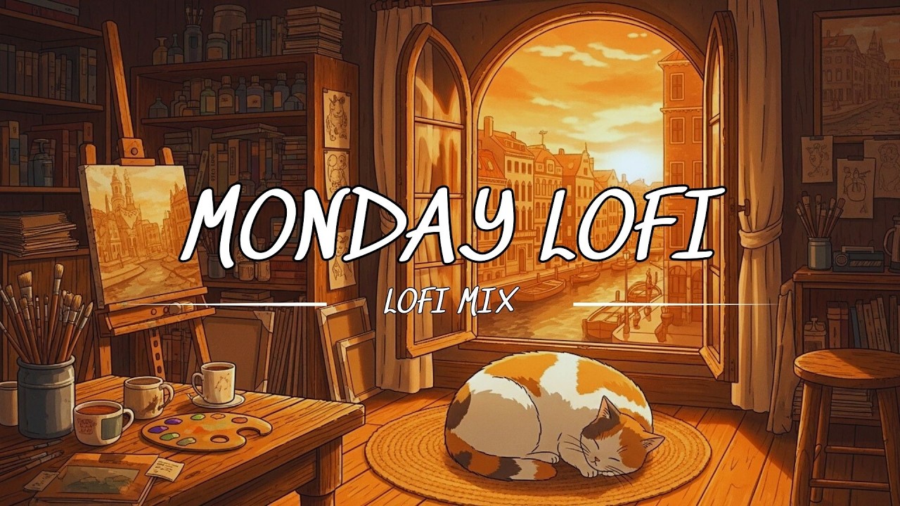 monday lofi ☀️ fresh start for reading, working, or studying