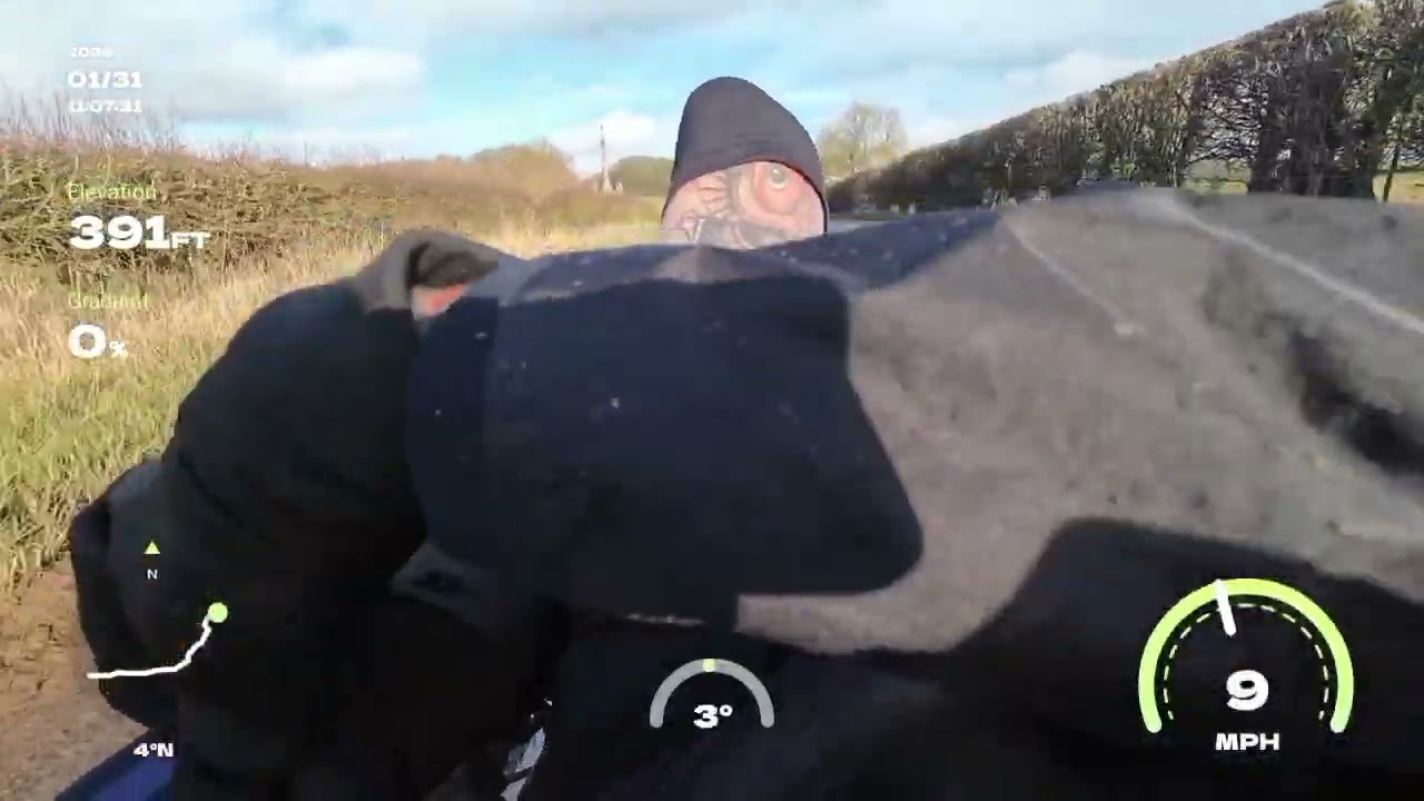 FOSTON to BULMER on the ICE VTX recumbent tricycle