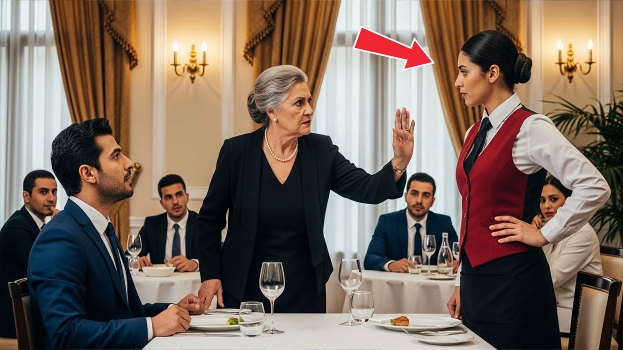 كان الجميعُ يخشون والدةَ المليونير — إلى أن جعلتها النادلةُ بلا كلام
