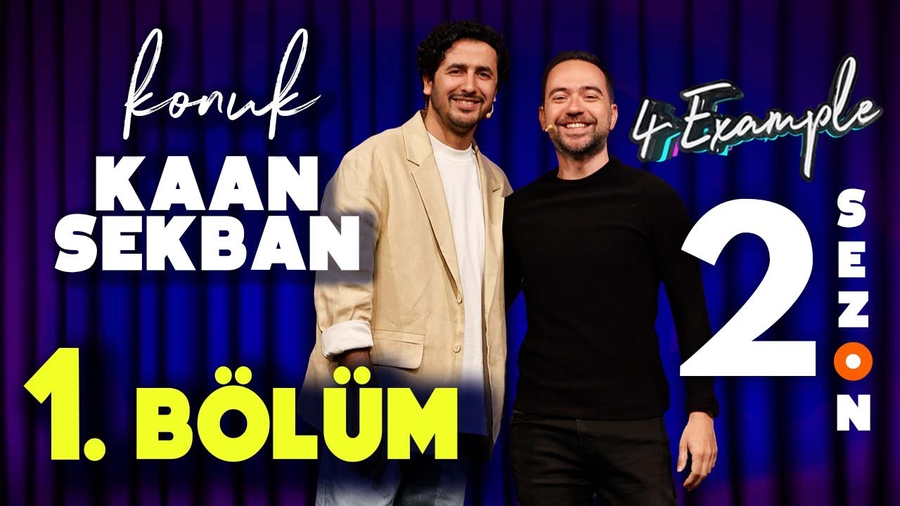 4 Example Talk Show 2. Sezon 1. Bölüm | Konuk: Kaan Sekban