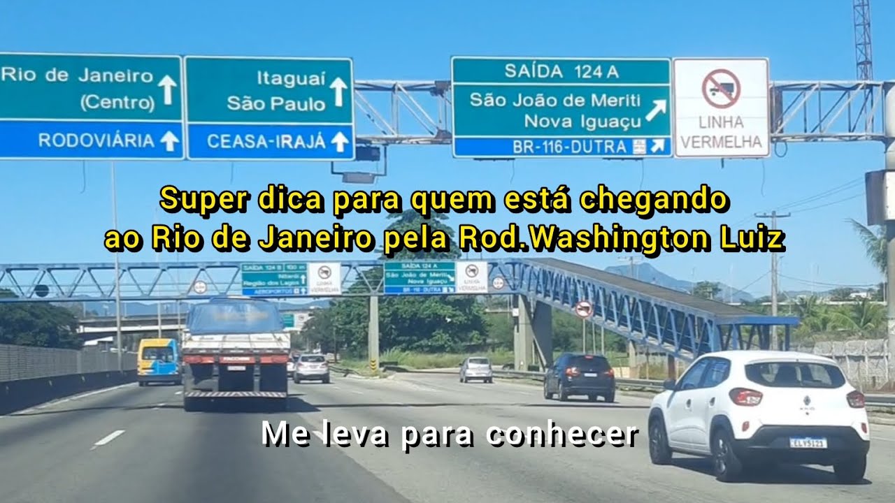 Chegando ao Rio de Janeiro pela BR 040