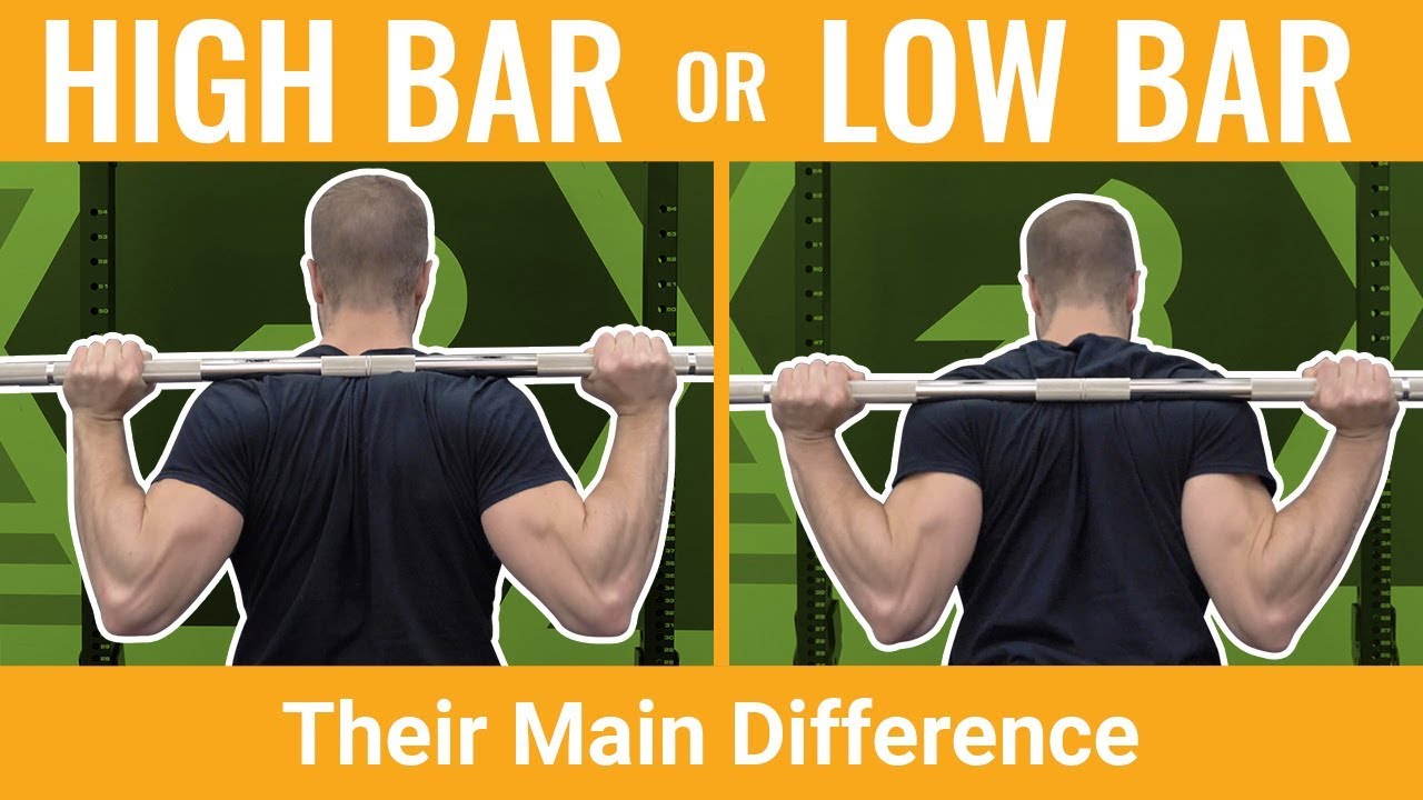 High-Bar Vs Low-Bar Squats — They're NOT That Different