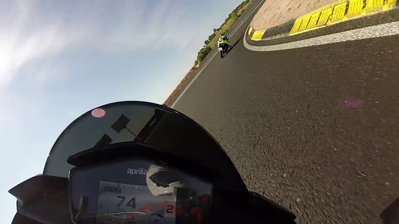 Jarama onboard Aprilia Tuono V4 1100 HD