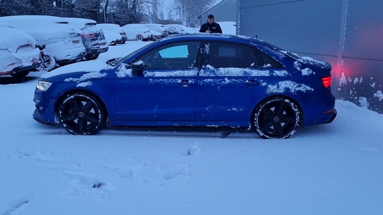 Audi S3 8V 2015 - Launch In The Snow Haldex Test - Stage 2 - Decat