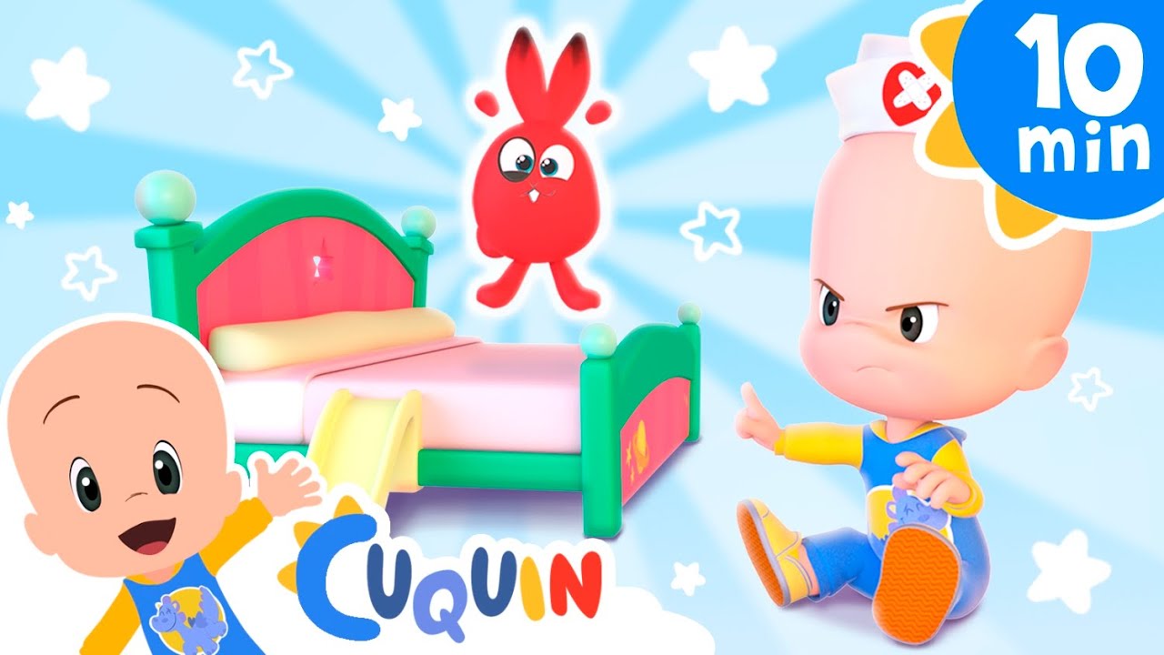 Cinco conejitos saltan en la cama y más canciones infantiles de Cleo y Cuquín
