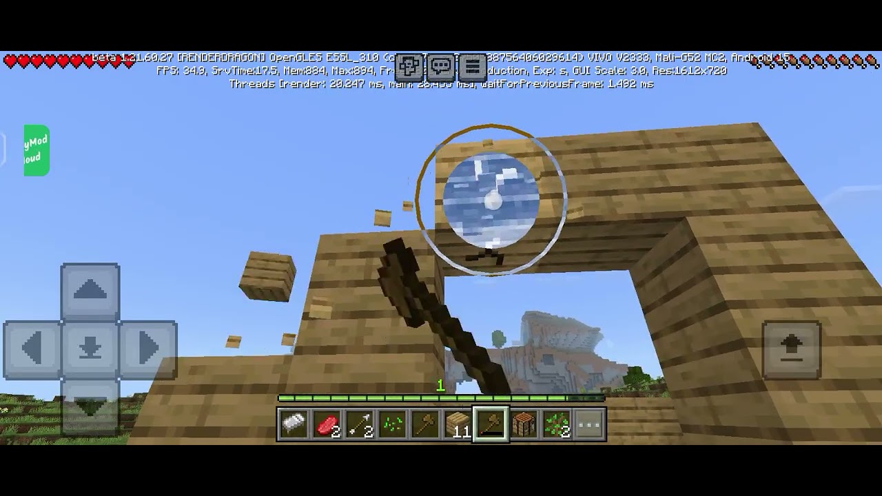 Minceraft vidyo çektim part 1