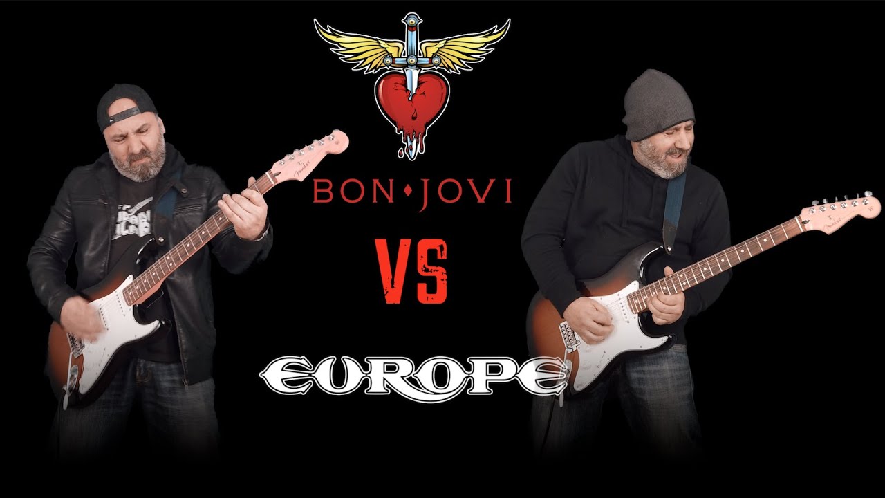 Bon Jovi VS Europe (Guitar Battle)