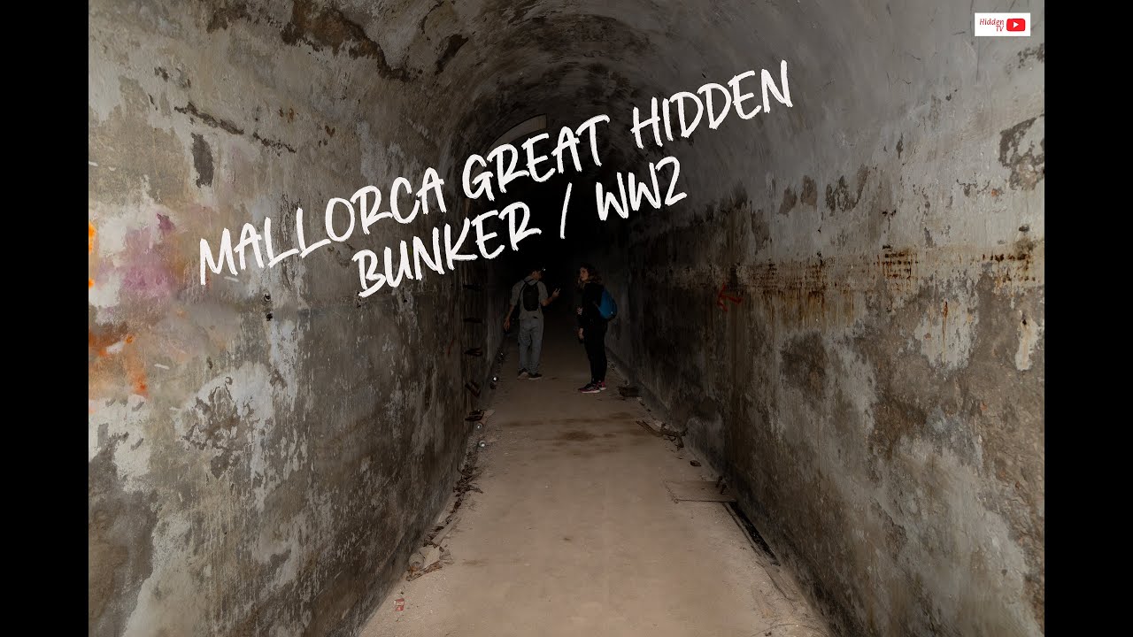 Mallorca great, hidden Bunker from  WW2 / HiddenTV  #001