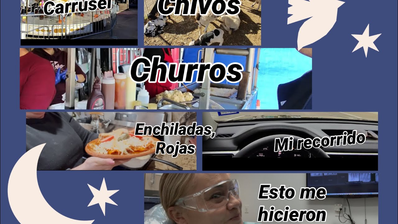 Esto me hicieron 😳fuimos a los churros ‼️y a comer chivo,⁉️ hice enchiladas rojas ￼😋￼
