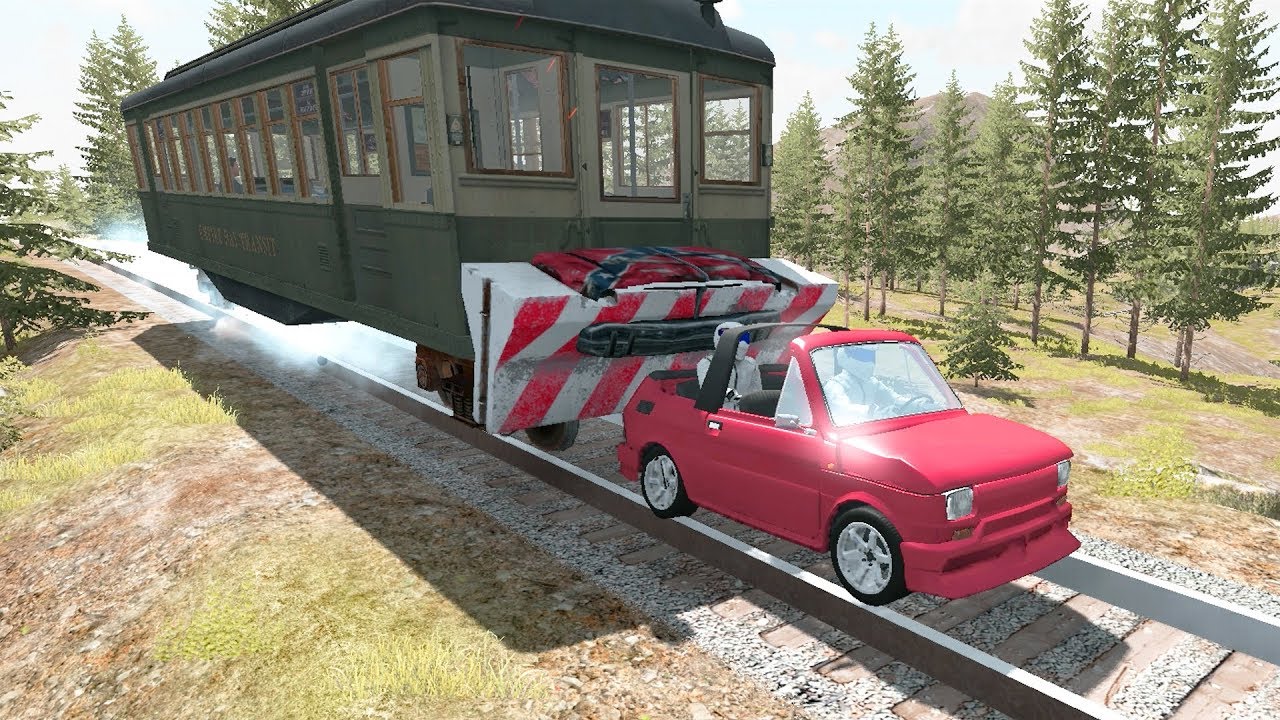 JET Charged Train - KILLER - Beamng Drive