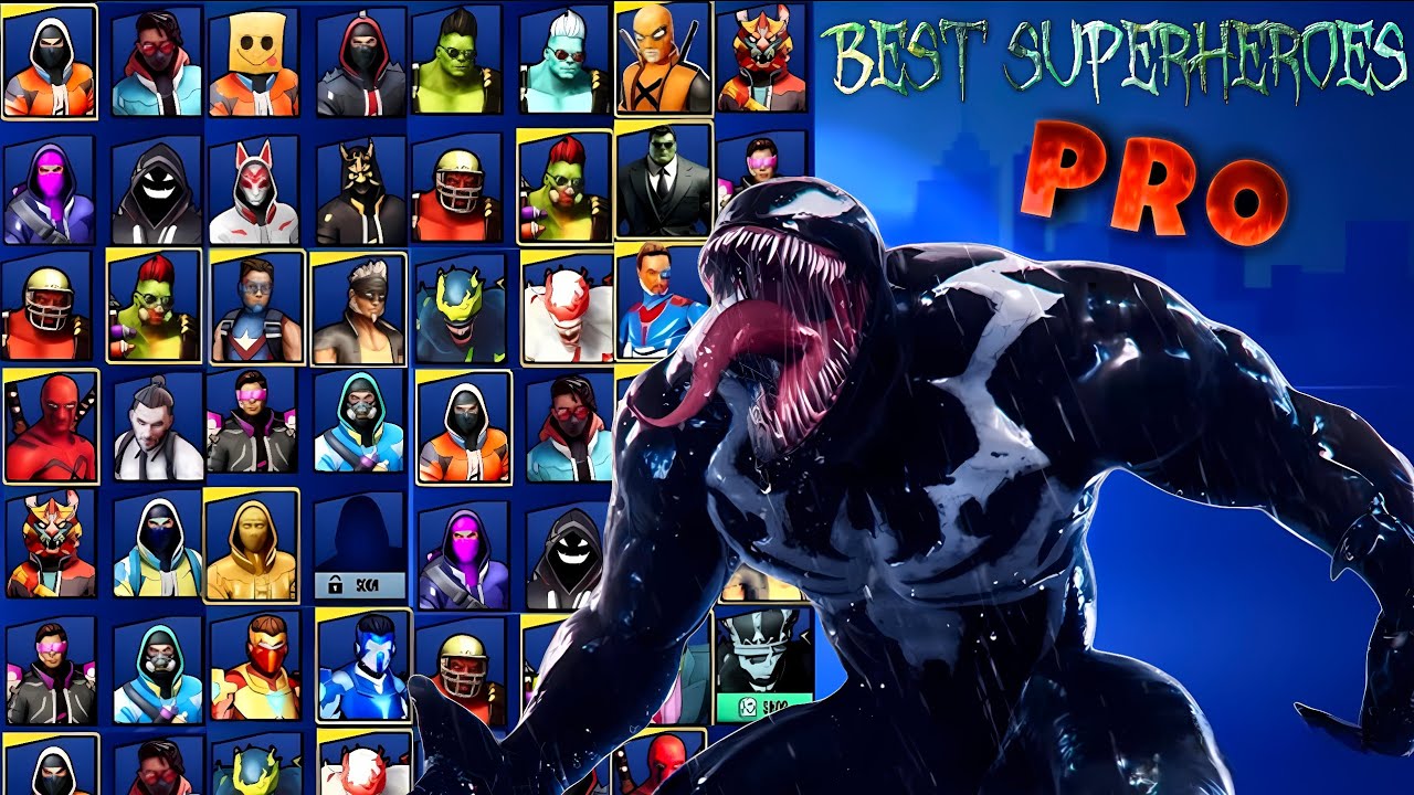 My best superhero collection in spider fighter 3 