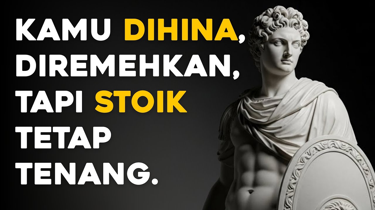 KAMU DIHINA, DIREMEHKAN, TAPI STOIK TETAP TENANG - Filsafat Stoik