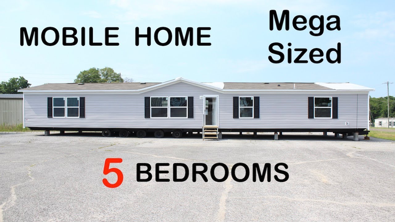 NEXT LEVEL 5 Bedroom Mobile Home! Huge Rooms like I've never seen!