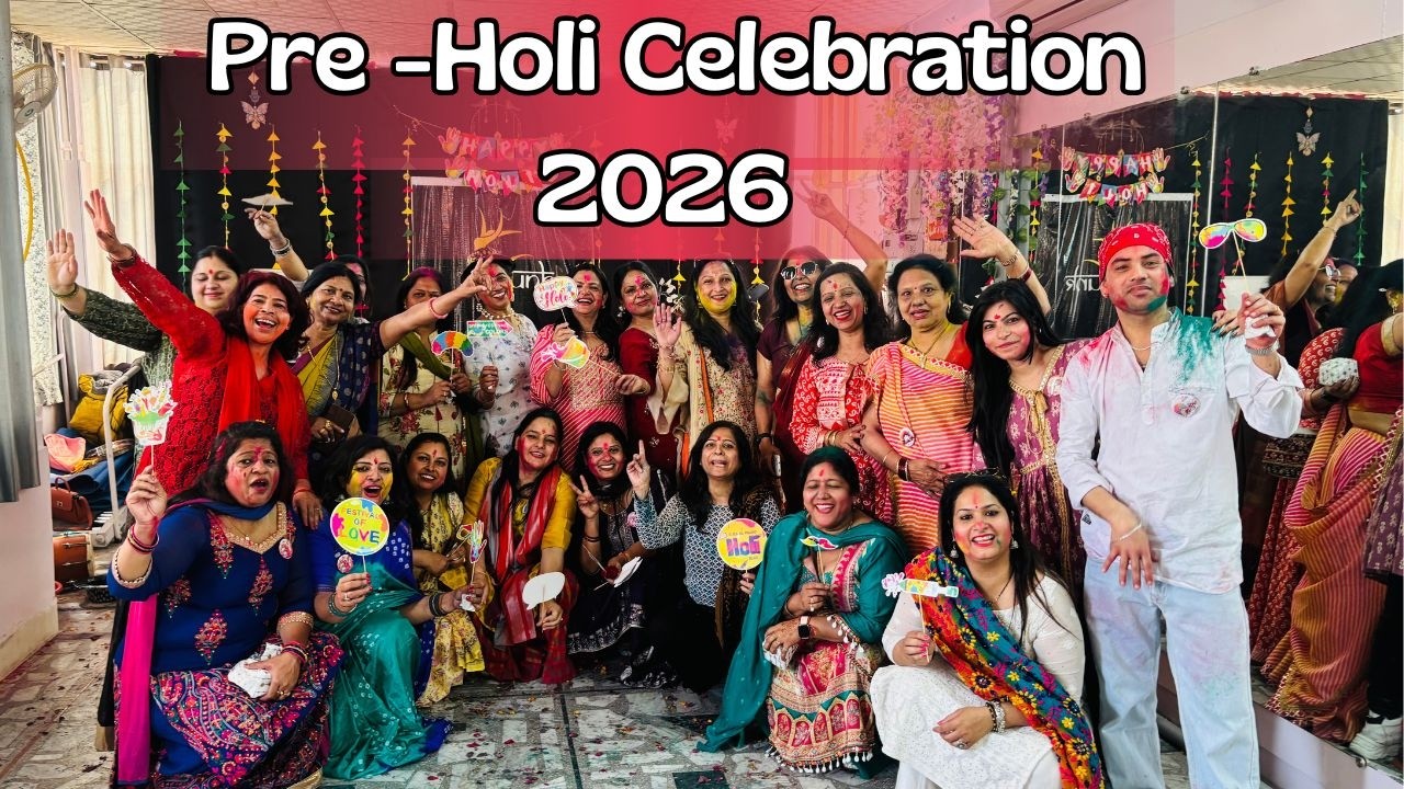 Pre Holi Celebration with Aishwarya Dance Academy | Unlimited Masti & Amazing Academy Family 🥰😍