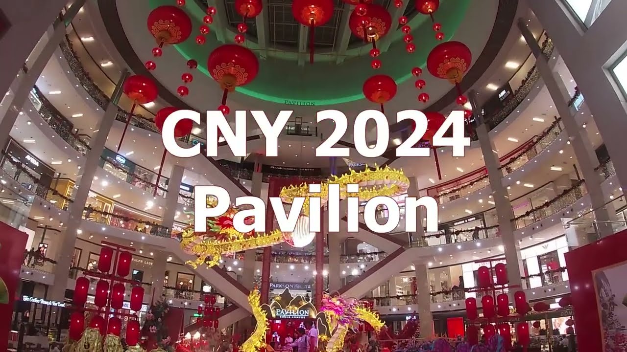 'Dragon Dynasty🐉' Chinese New Year Decoration Pavilion KL#cny2024 #chinesenewyear2024 #gongxifachai